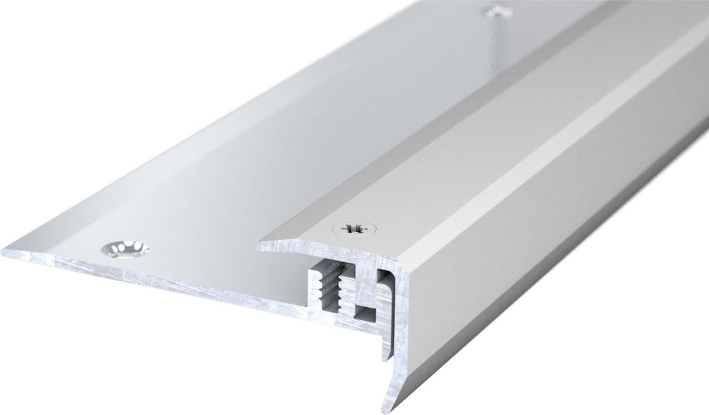 Prinz DESIGN-STEP Schraubprofil Nr. 331, 100 cm silber Produktbild 