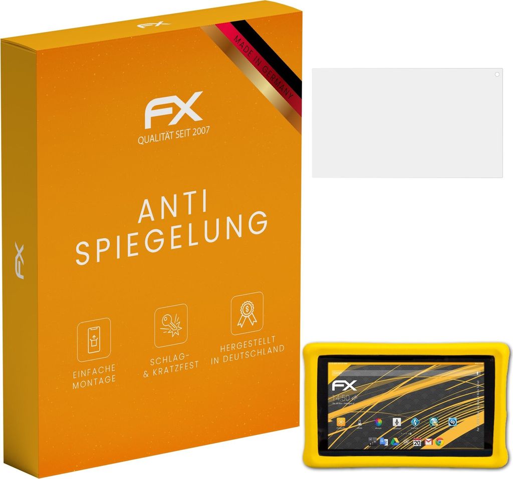 atFoliX FX-Antireflex 2x Schutzfolie kompatibel mit Pebble Gear Toy Story 4 Kids Tablet Displayfolie