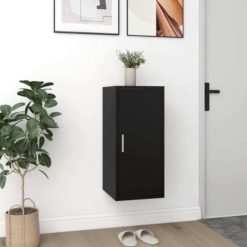 Hochwertigen Möbel Schuhregale - Schwarz Schuhschrank Schwarz 32x35x70cm Holzwerkstoff NEU6281278