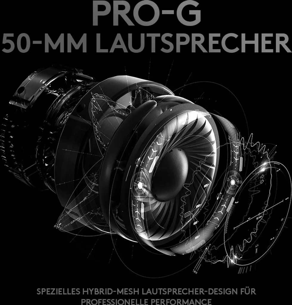 Casque Gaming Logitech G Pro X Wireless Lightspeed Spécial E-sport - 56