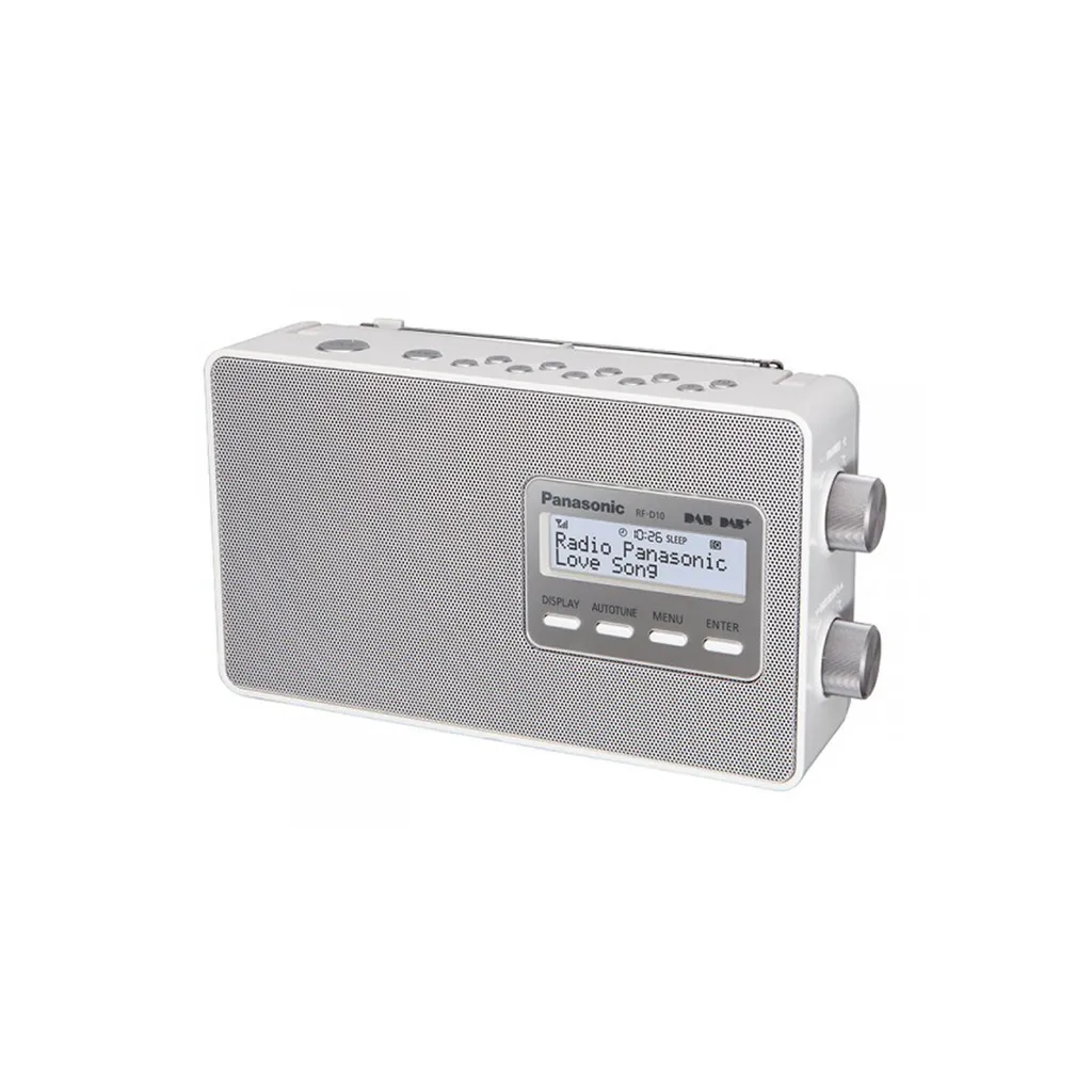 Radio portable DAB+ Panasonic RF-D10 fini les grésillements FM