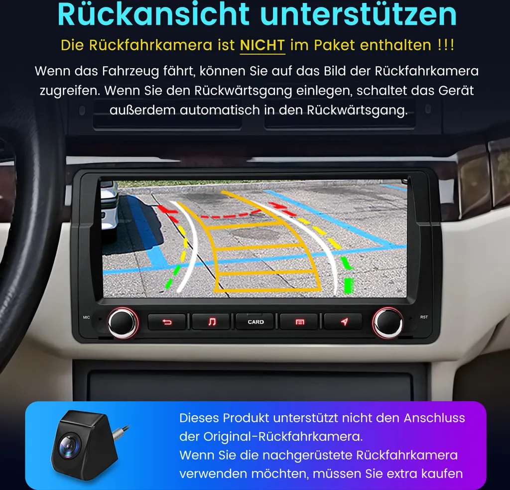 Navigatore BMW E46 Android 8 Pollici | CarPlay e Bluetooth 5.0 - 7