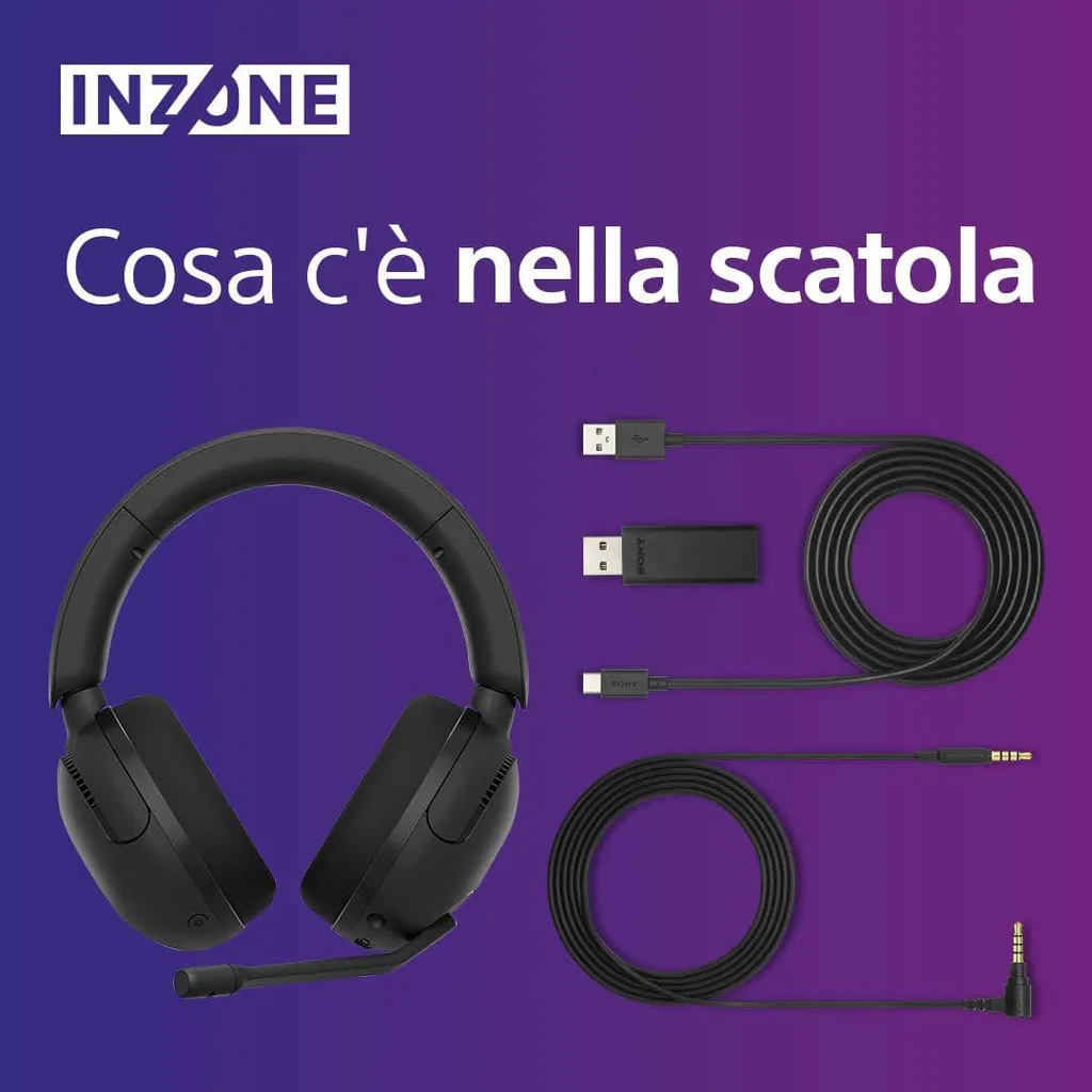 Sony WHG500B Casque Bluetooth Noir avec Réduction de Bruit Active - 4