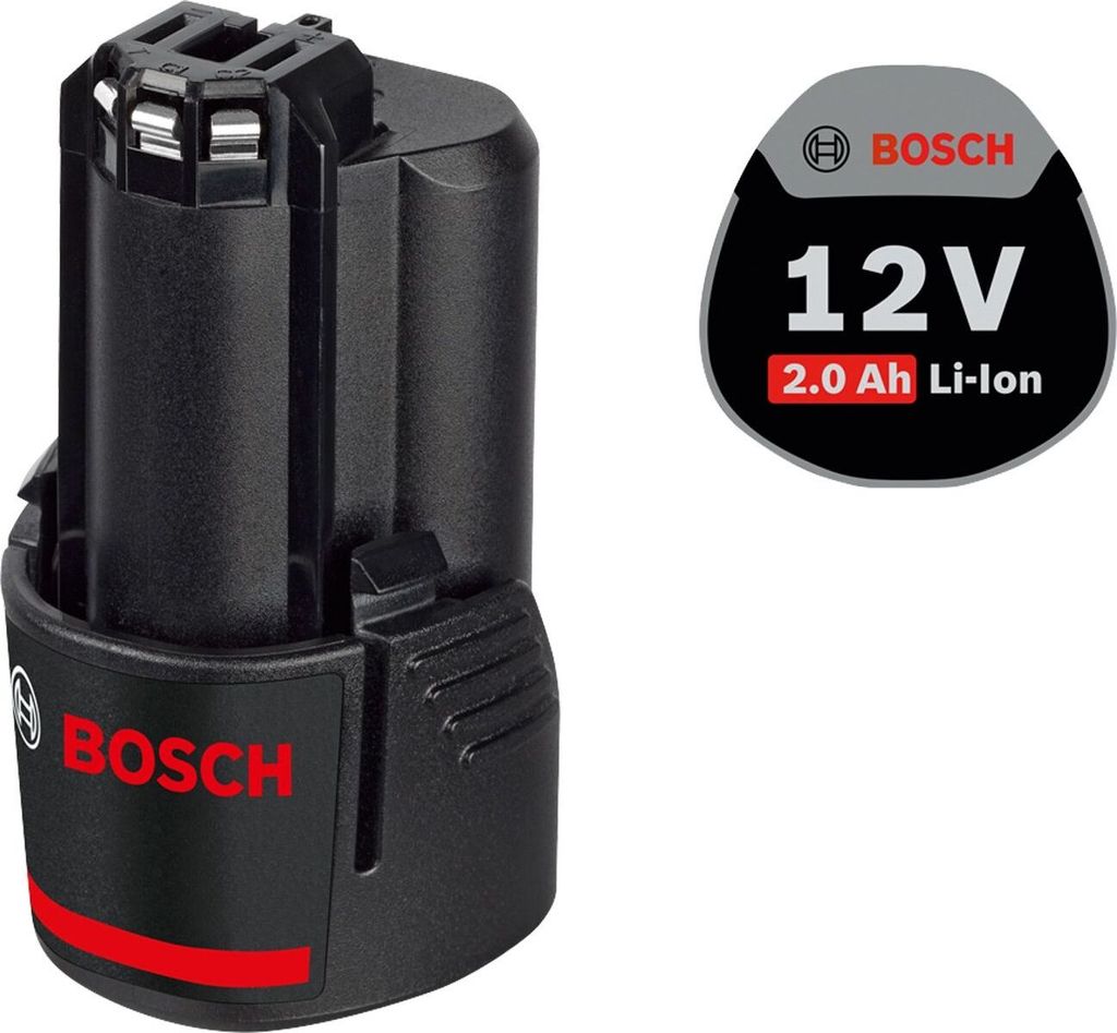 BOSCH Professional Werkzeugakku GBA 12V Lithium-Ionen 2,0 Produktbild