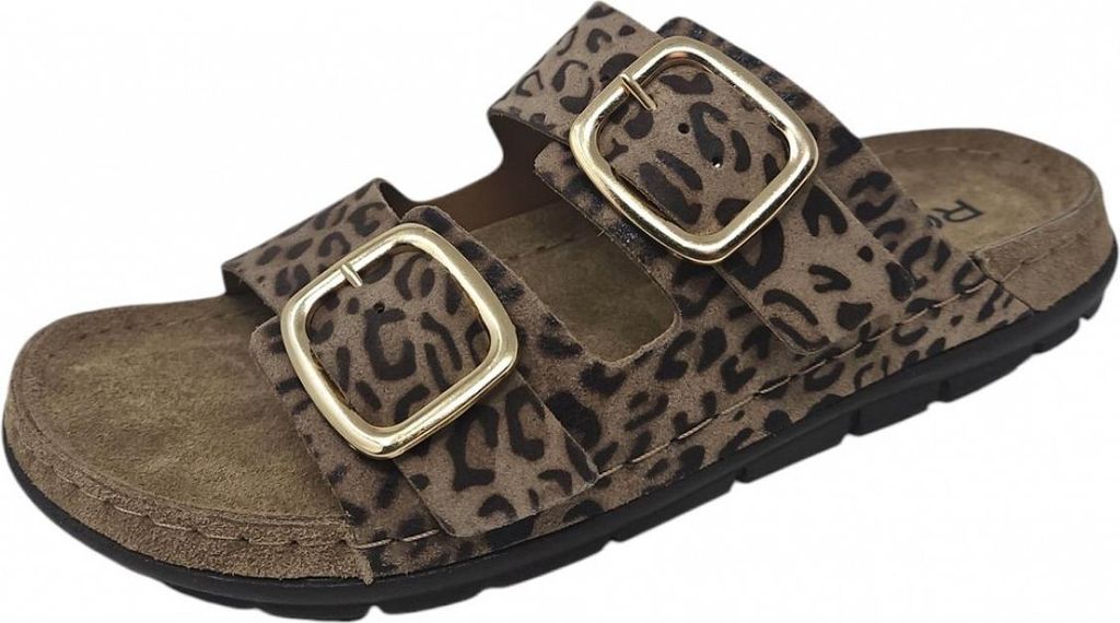 Rohde Damen Pantolette Leder Zweischnaller mit Produktbild 