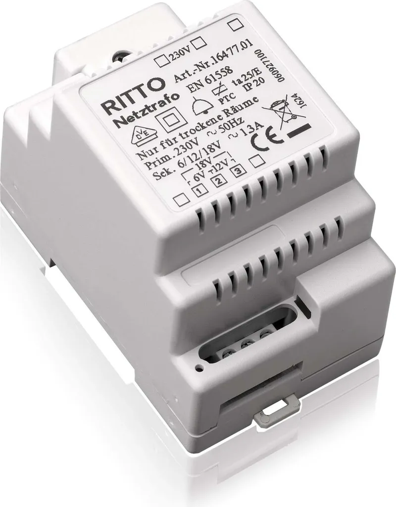 Transformateur Ritto 1647701 haute performance avec protection active