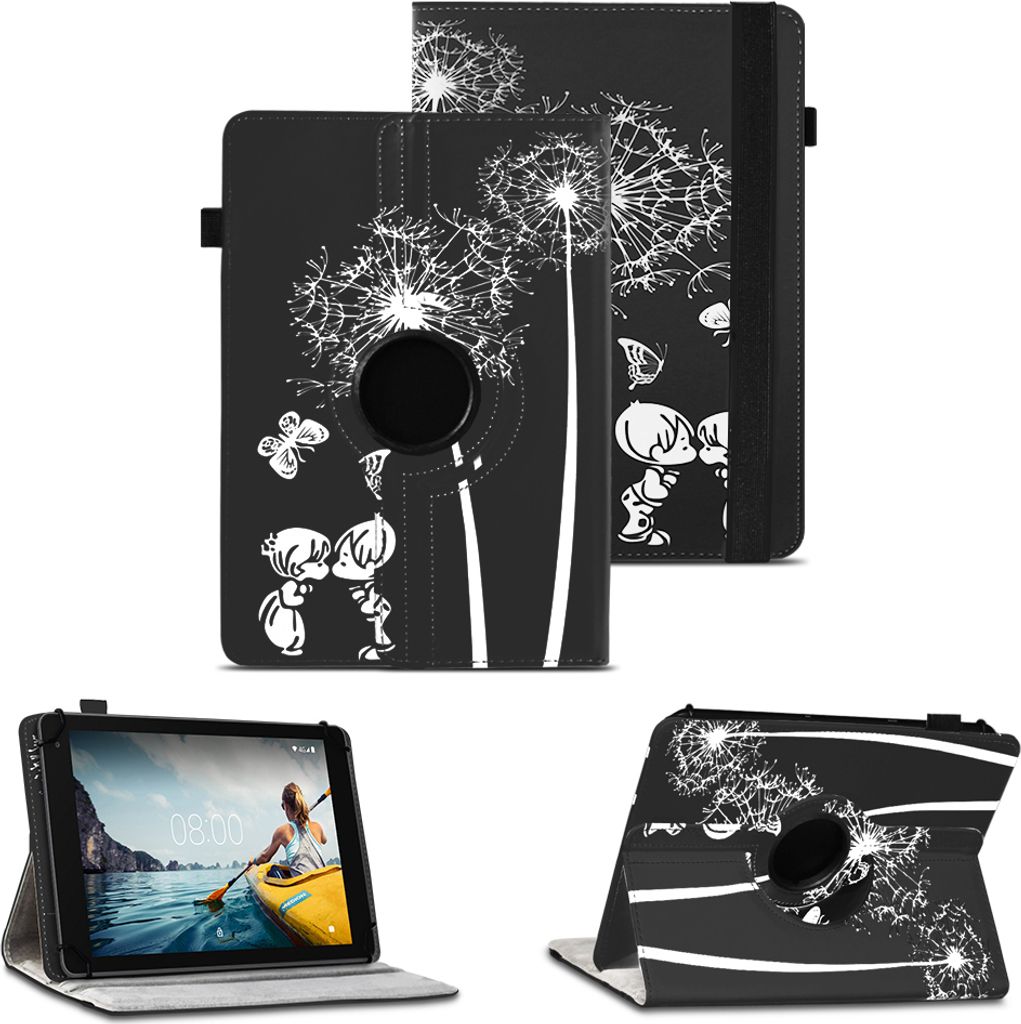 Schutzhülle für XGODY P70 Pro Tablet Hülle Tasche 10,36 Zoll Case 360° DrehbarFarben:Motiv 12