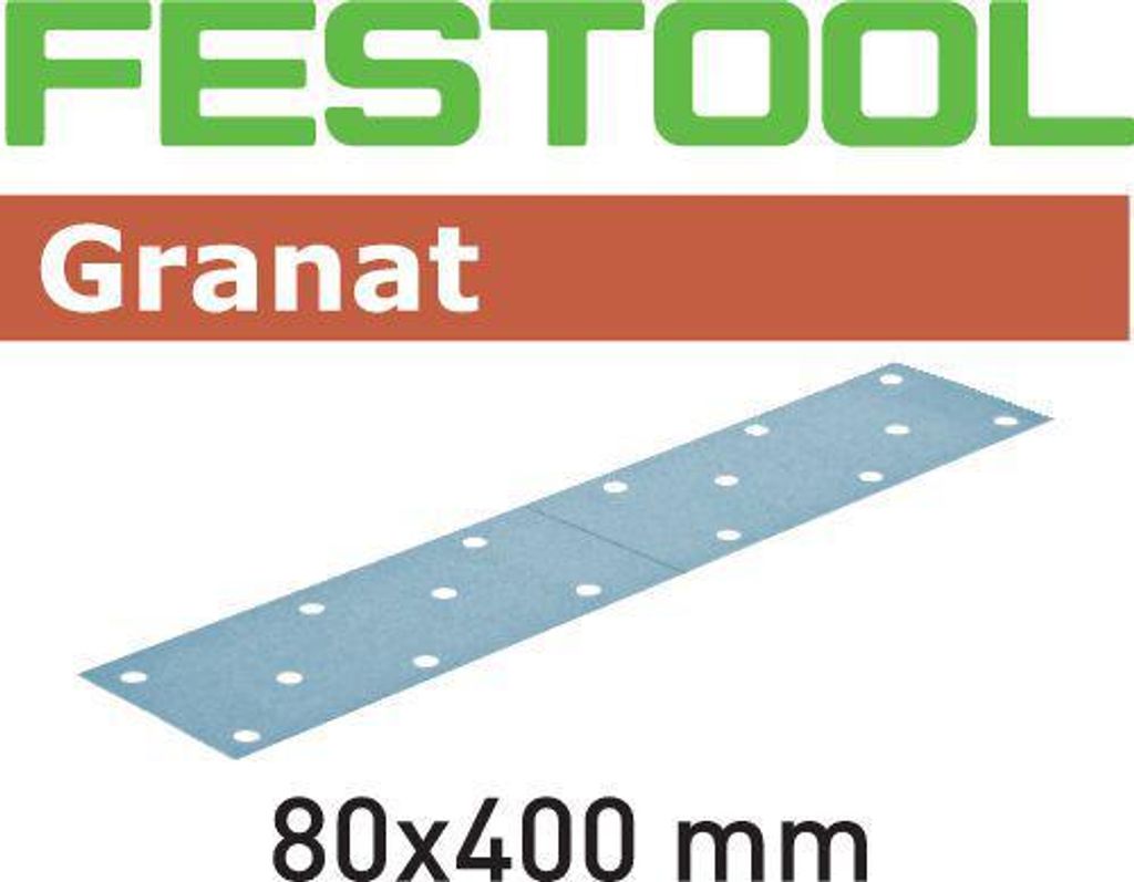 Festool Schleifstreifen STF 80x400 P180 GR/50 Granat