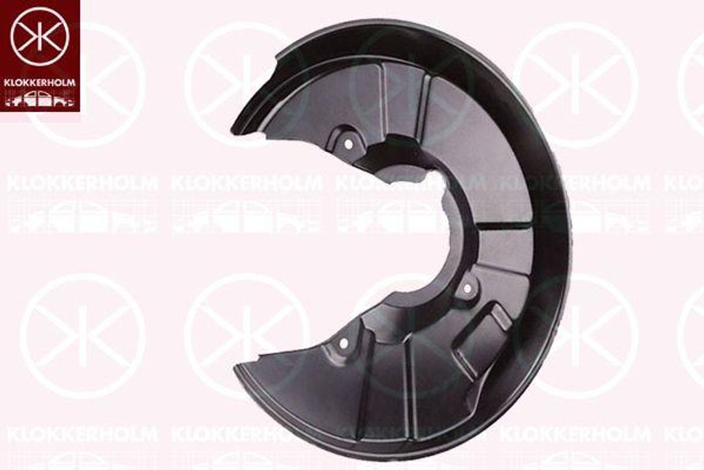 KLOKKERHOLM 0028877 Spritzblech, Bremsscheibe OE 8E0615611J kompatibel mit A4 8E, A4 8H
