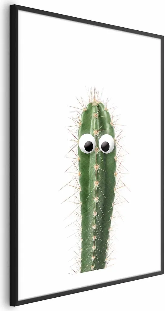 Poster Cactus 60x90 con Cornice: Il Trend Urban Jungle per la tua Casa