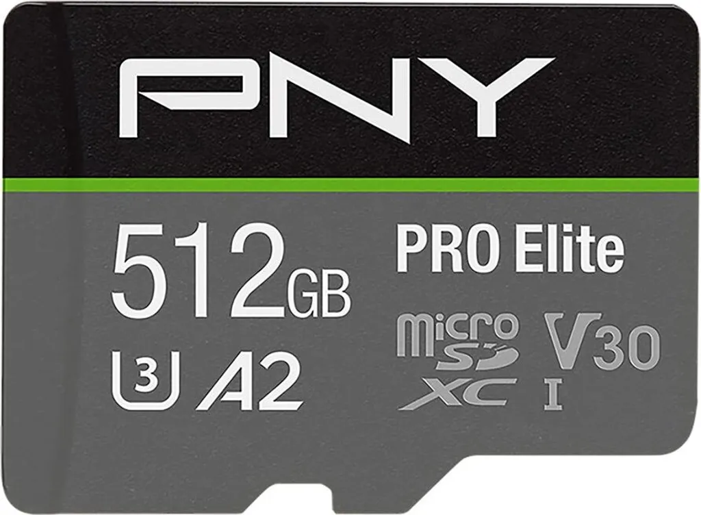 Carte MicroSDXC 512GB PNY Pro Elite P-SDUX512U3100PRO-GE pour Switch
