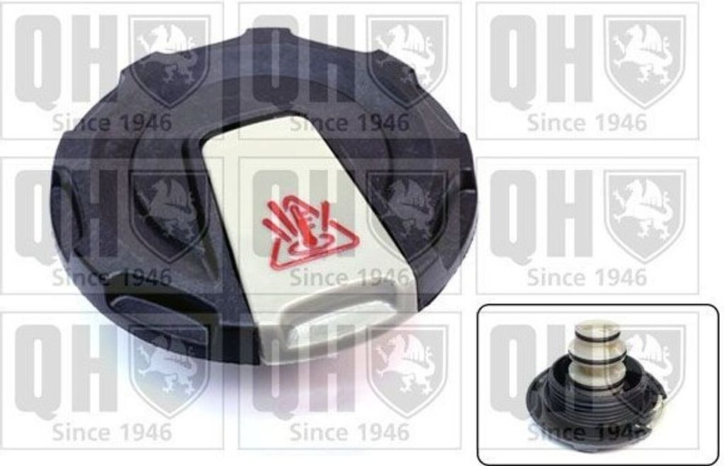 QUINTON HAZELL FC573 Verschlussdeckel Kühlmittelbehälter für AUDI A4 B9 Avant (8W5, 8WD) A5 Sportback (F5A) Q5 (FYB) A4 B9 Limousine (8W2, 8WC) Q8