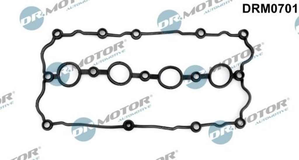 DR.MOTOR AUTOMOTIVE DRM0701 Ventildeckel Zylinderkopfhaube Dichtung für VW Golf V Schrägheck (1K1) TOURAN (1T1, 1T2) Passat Variant (3C5) GOLF PLUS