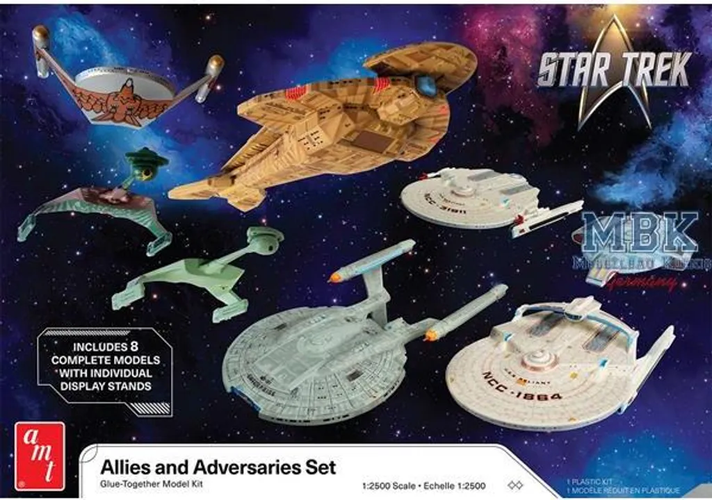 Réunissez votre Flotte Star Trek sans Encombrement Coffret 1:2500