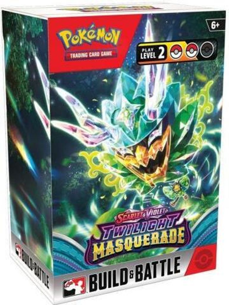 Pokemon Scarlet & Violet Twilight Masquerade Build & Battle Kit englisch