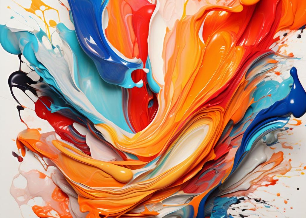 Plakat 70x50cm Tanzwellen