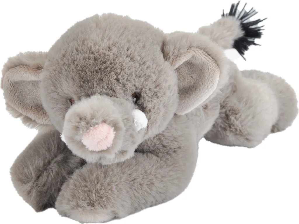 Doudou Éléphant Anti-Allergique sans Plastique pour Peau Sensible