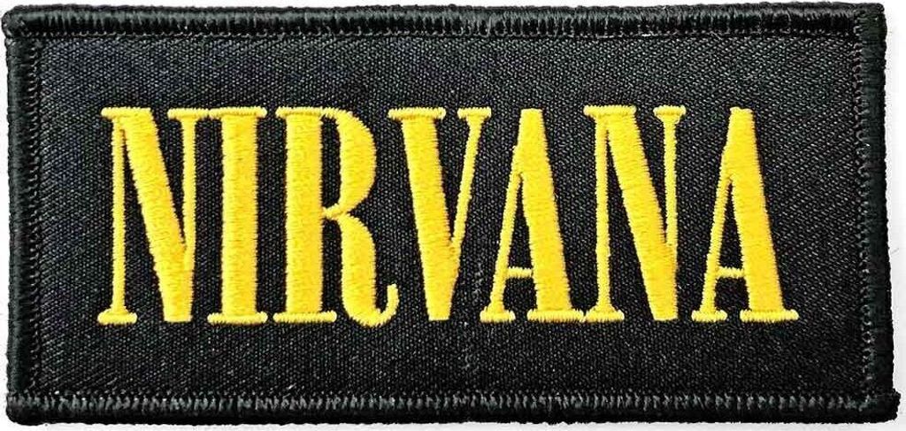 Nirvana Logo Aufnäher zum Aufnähen Produktbild 