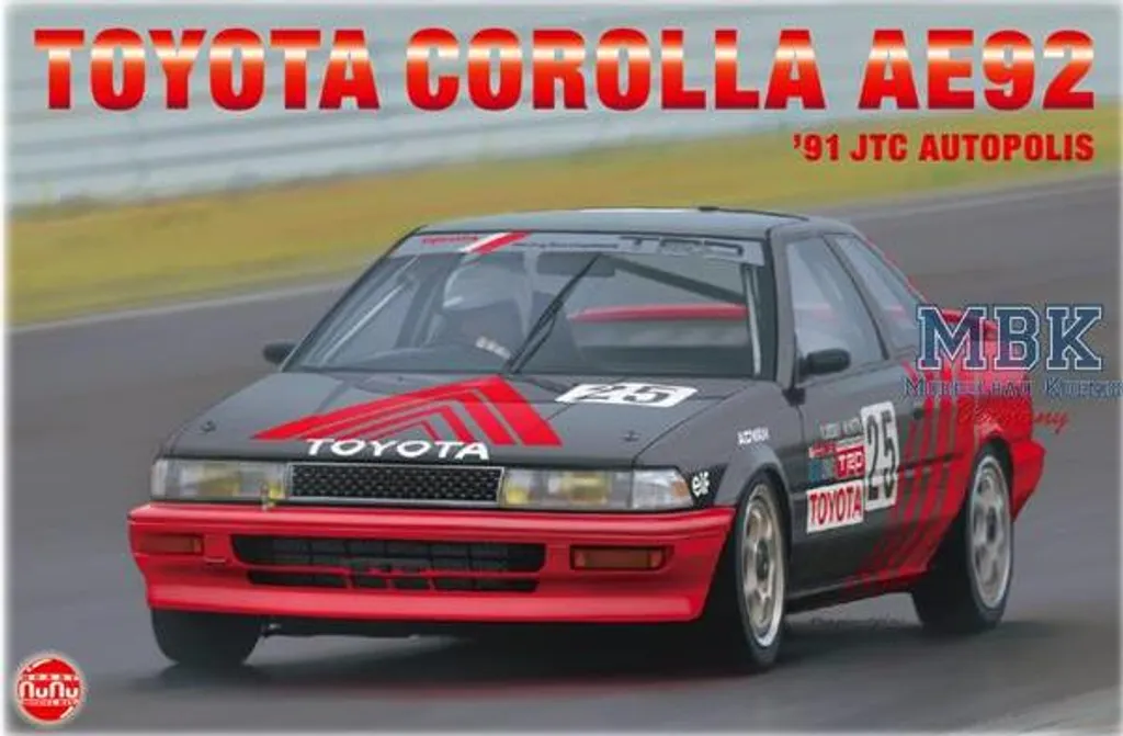 Réplique Fidèle Toyota Corolla AE92 91 JTC Autopolis pour Maquettiste