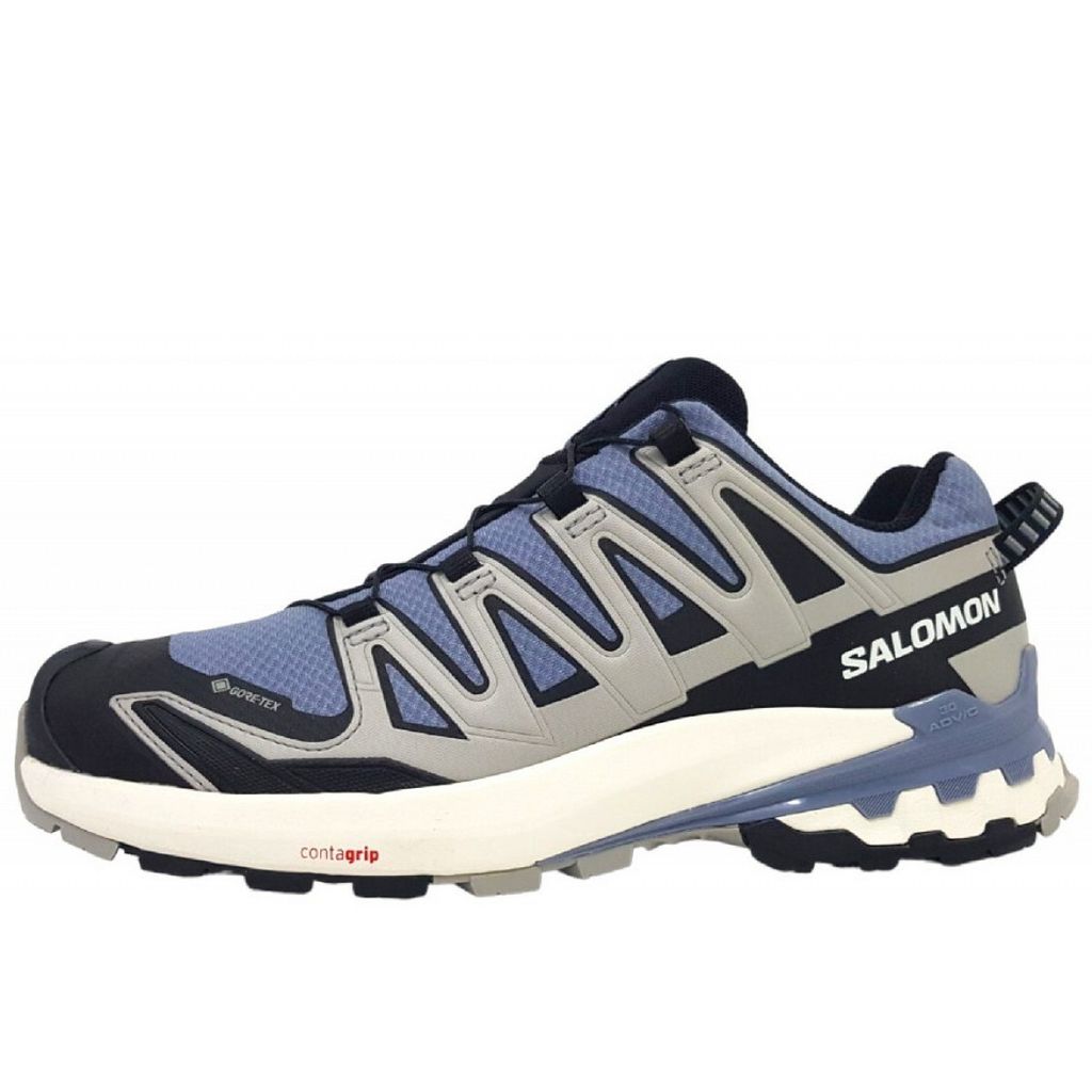 Salomon XA Pro 3D V9 GTX Sportschuhe Herren Wanderschuhe Blau Freizeit, Schuhgröße:EUR 41 | UK 7