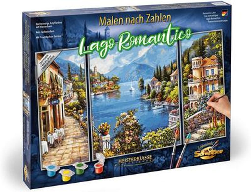 Schipper Lago Romantico Malen nach Zahlen Produktbild 