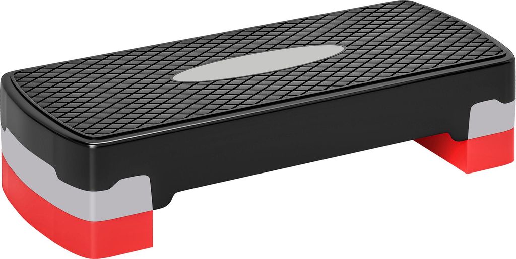 HOMCOM Stepboard Aerobic Stepper 2-poziomowy, regulowany, Zdjęcie produktu 