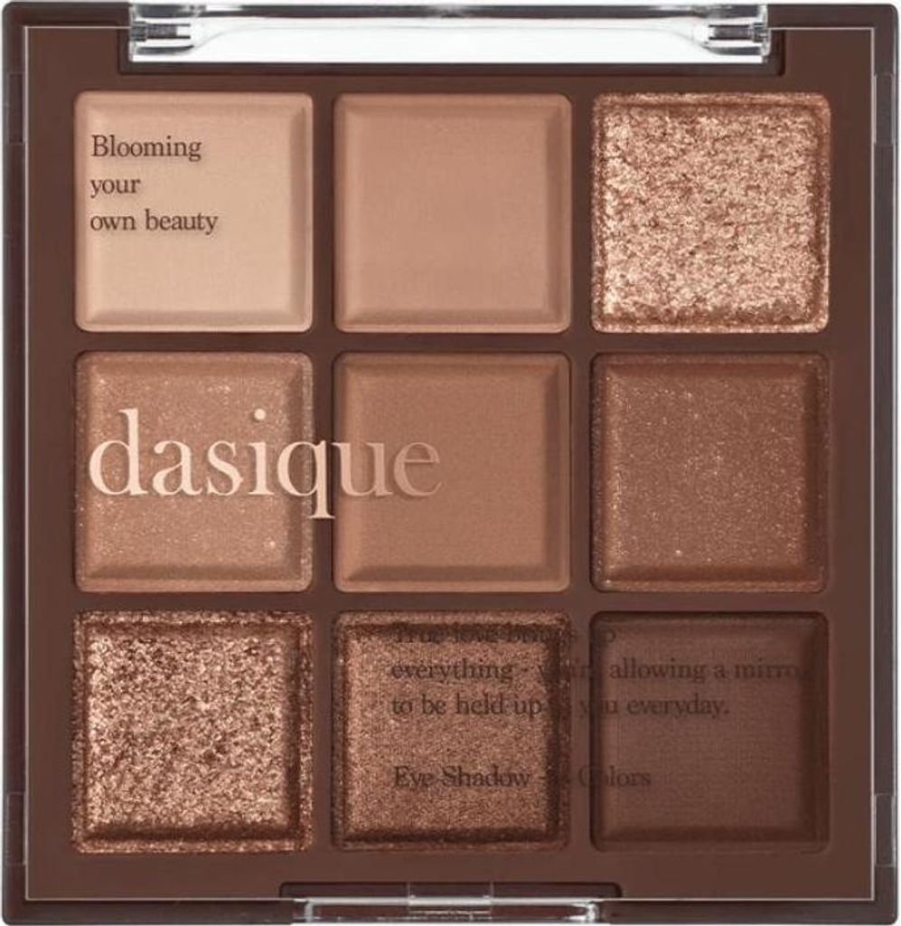 Dasique Shadow Palette #11 Chocolate Fudge 10,5 g - Schokoladen-Lidschattenpalette