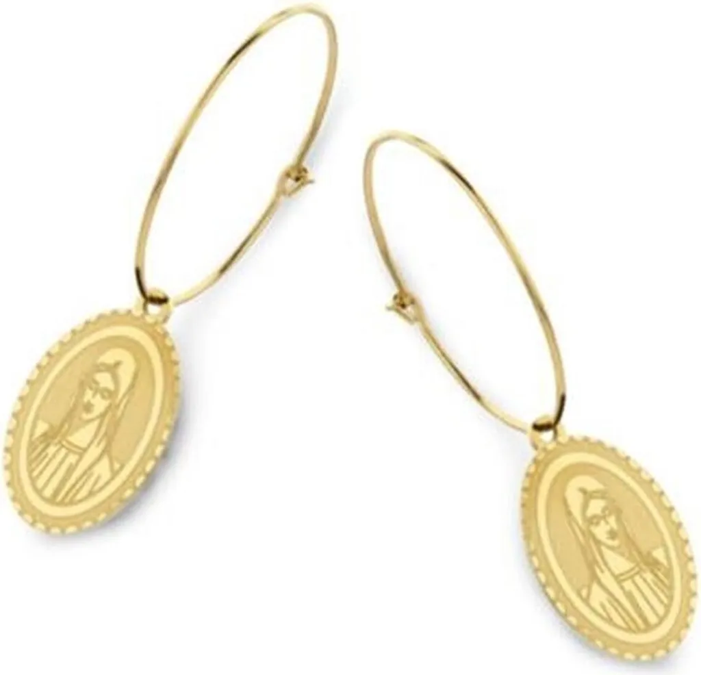 CO88 Collection 8CE-70048 Oro: Orecchini Minimal per un Outfit Glamour