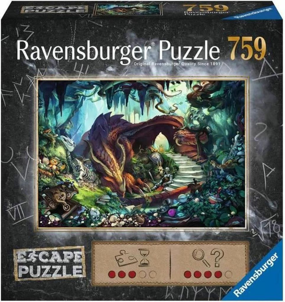 Puzzle da 759 Pezzi - Escape Puzzle: Il Drago