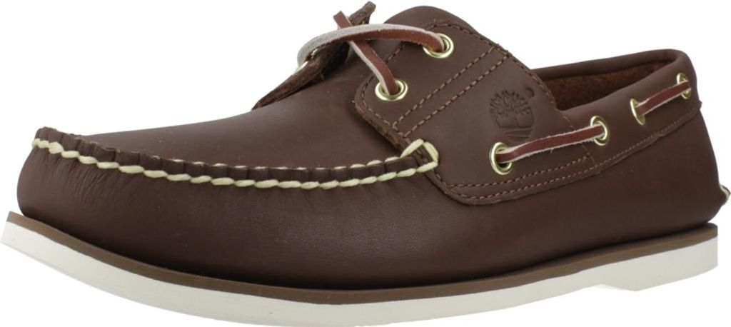 Timberland Bootsschuh Classic 2-Eye 74035, Braun, Glattleder 41 1/2