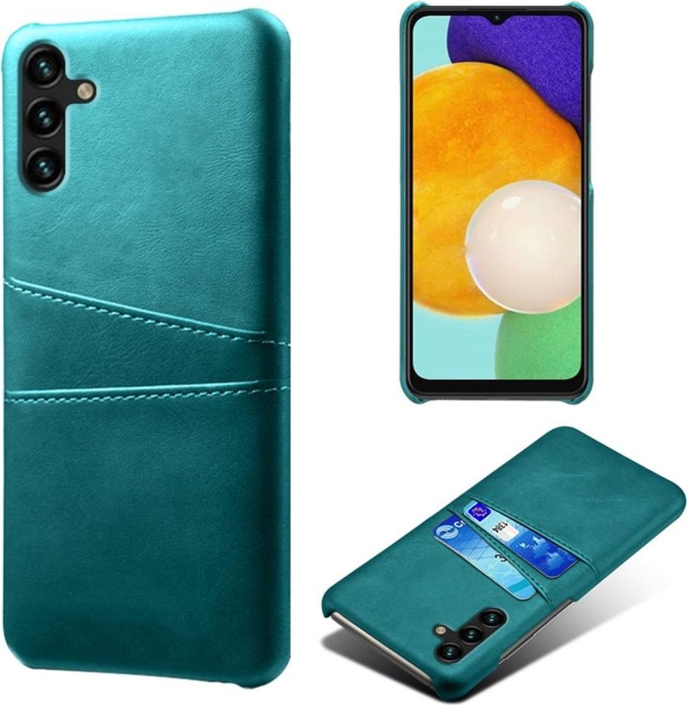 Samsung Galaxy A54 Hülle - Coverup Kartenfach Back Cover - Cyan