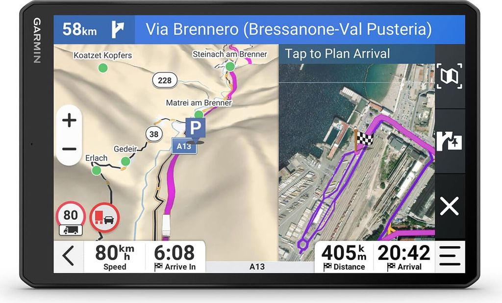 Garmin dÄ“zl LGV720 MT-D - smartes LKW-Navigationsgerät mit Produktbild 