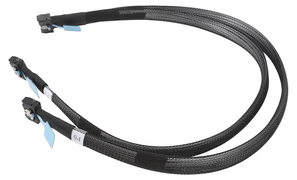 Câble de Conversion MCIO PCIe 5.0 32 GT/s pour Centres de Données