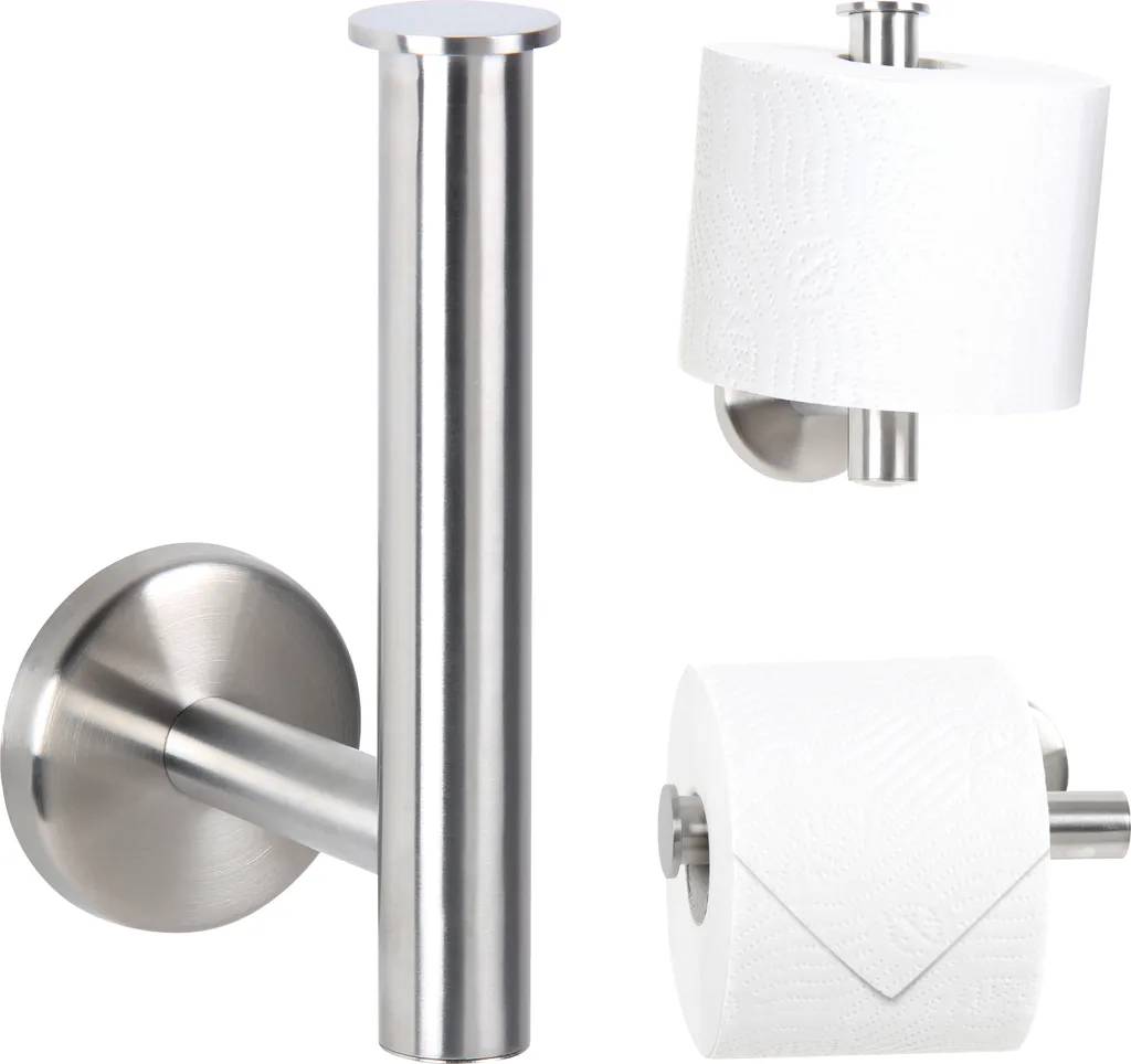 Recensione Portarotolo Inox bremermann PIAZZA 2in1 | Serie Bagno 18/10