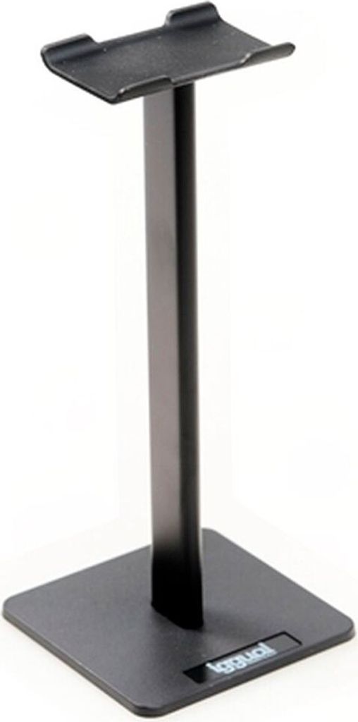 iggual SA22, Headset-Ständer, ABS, Aluminium, Thermoplastische Polyurethane (TPU), 95 g, Schwarz