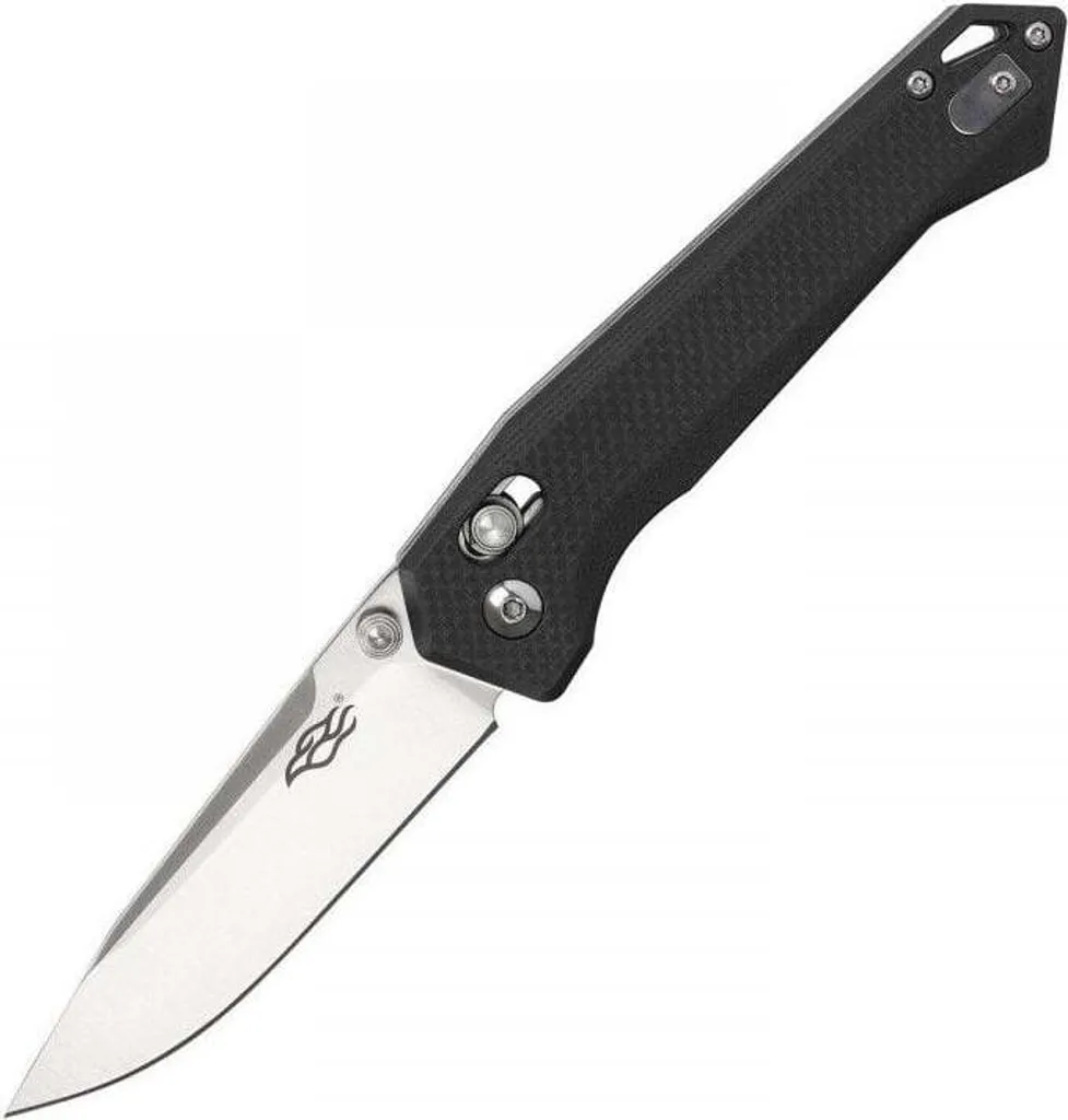 Couteau tactique Ganzo Firebird FB7651 en acier 440C avec G10 Noir