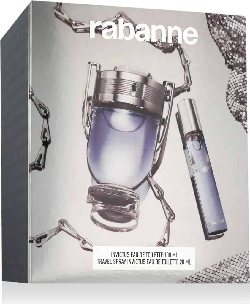 Offerta Rabanne Invictus EDT 100ml + 20ml Mini | Kit Sport Uomo