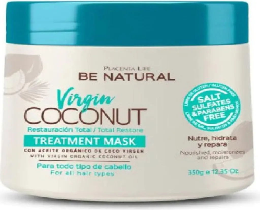 Masque réparateur cheveux à l'huile d'argan bio hydratation 500ml