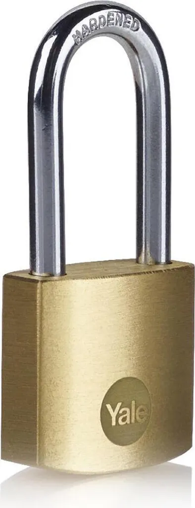 Cadenas Yale 40mm pour casier de sport et boîte à outils avec 3 clés Yale