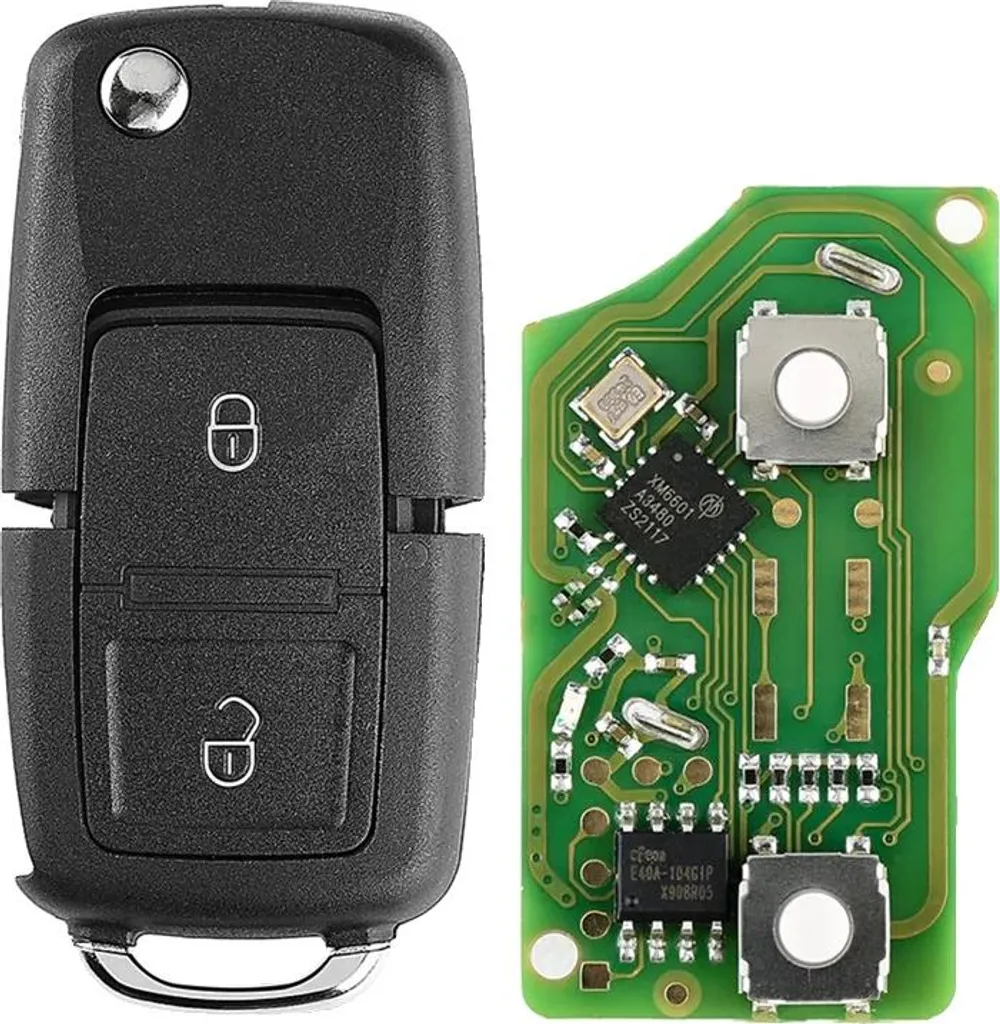 Réparer une télécommande HS avec la clé 2 boutons filaire type VVDI
