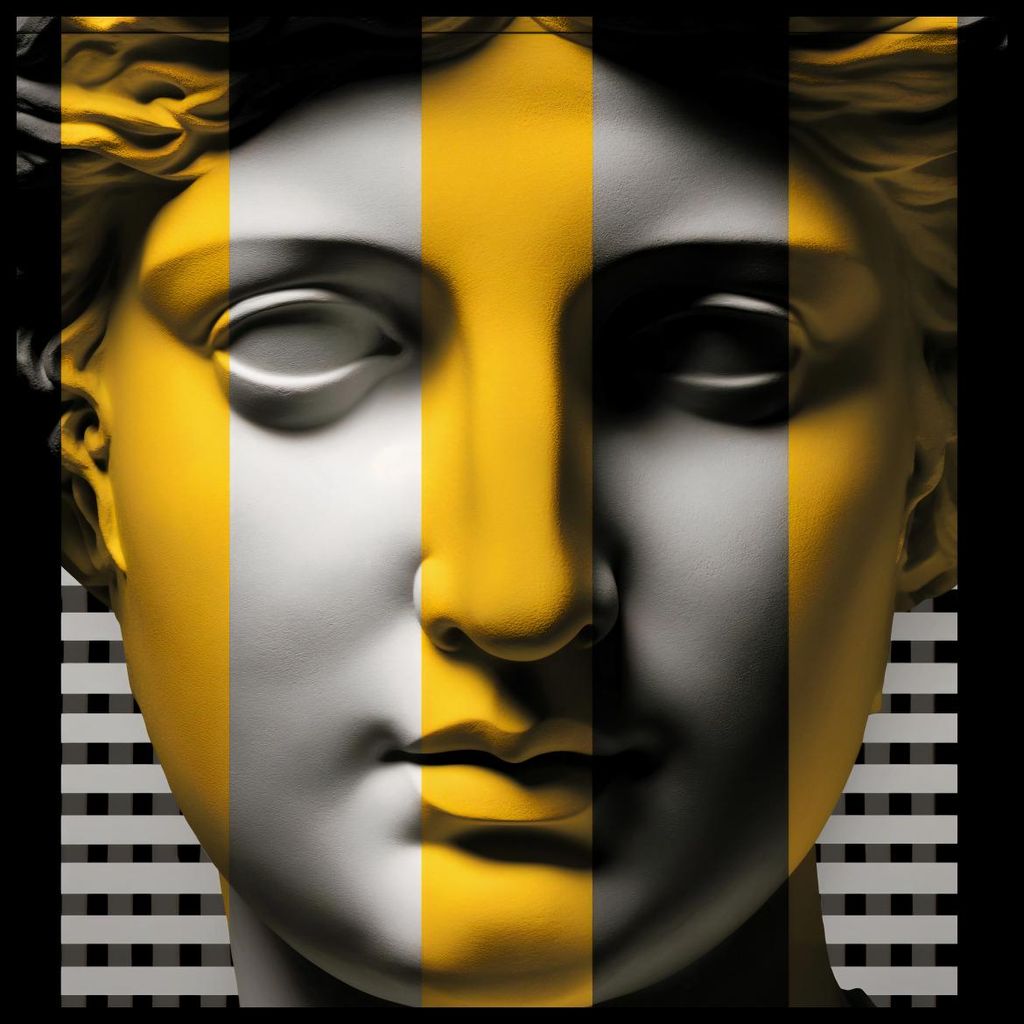 Plakat 60x60cm Klassische Avantgarde