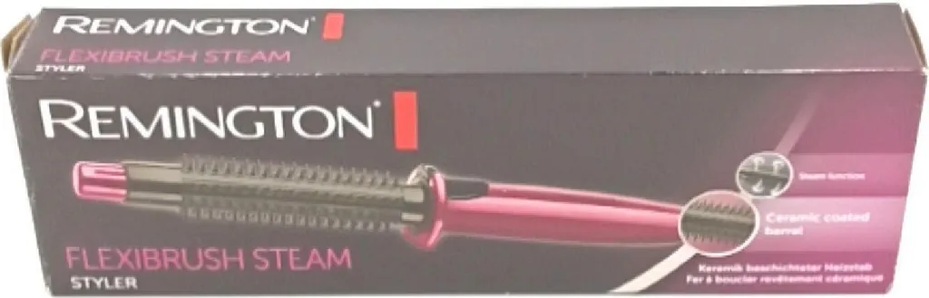 Brosse Remington Vapeur CB4N technologie ionique pour boucles et soin