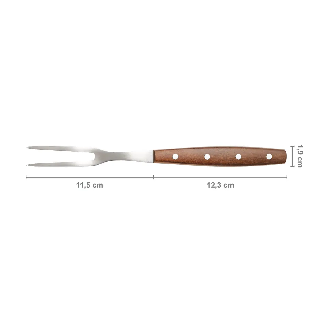 Fiskars Norr 1020238 Forchetta da Taglio 12cm | Acciaio Tedesco Premium