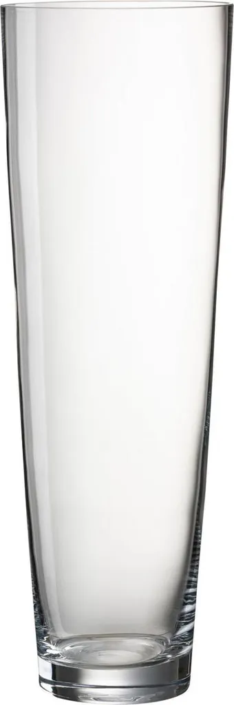 Grand vase boule en verre transparent pour décoration de table moderne