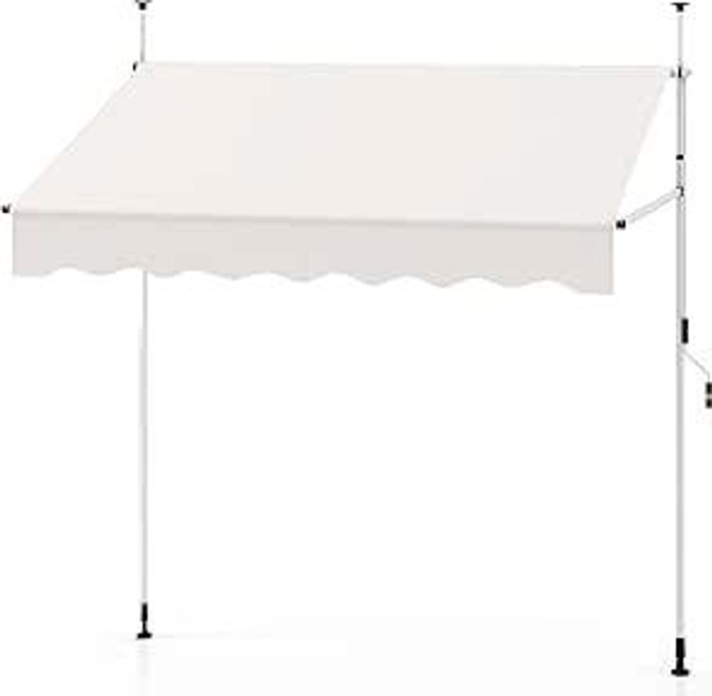 Tenda da sole a morsetto, tenda da balcone senza forature, Immagine del prodotto 