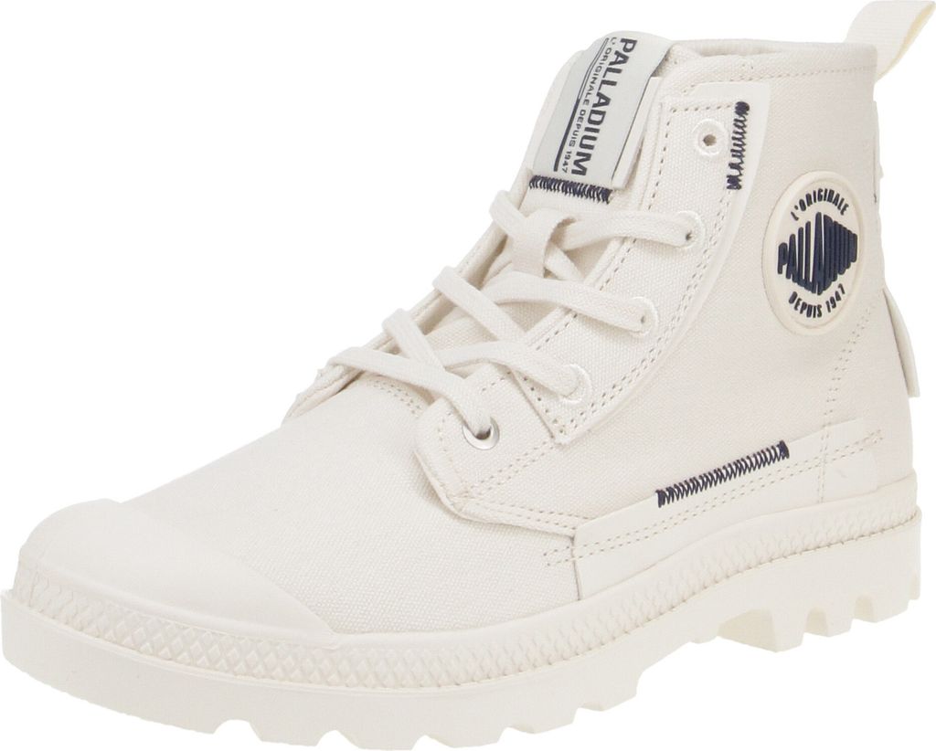 Palladium 99183-180-M Pampa Underlayer - Damen Freizeitschuhe - Cream-White, Größe:38 EU