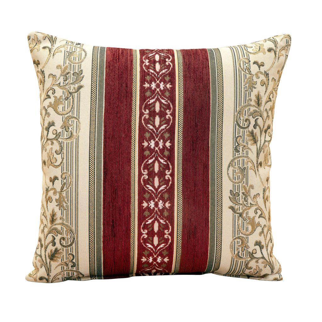 Max Winzer Zierkissen Corona Ornament rot