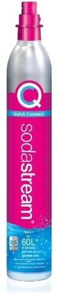 SodaStream Bombola Rosa CQC per Acqua Frizzante - Ricarica 60 Litri