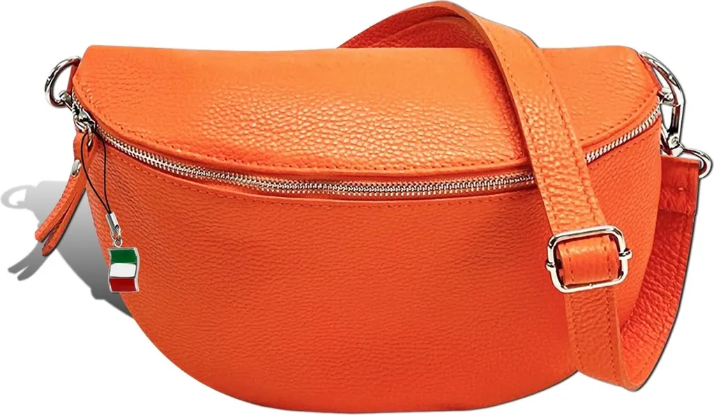 Cintura Florence Arancione D2OTF825O: Tracolla in Pelle Italiana