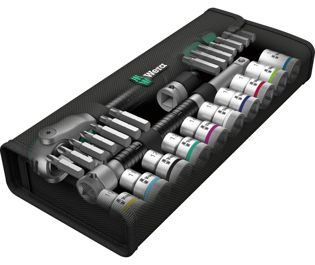 Zyklop Speed-ratel 1/2'' in metrische set 28-delig Productafbeelding 